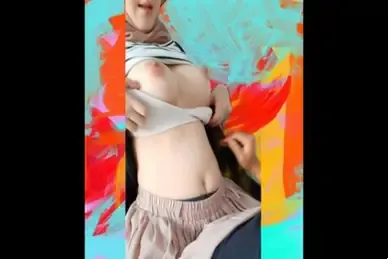 Hijab Nipple Pink Terbuka Menggoda Hot Viral WOT Lumer