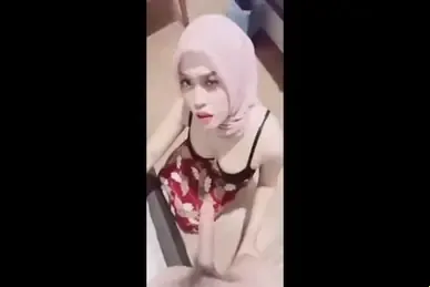 Jilbab Manis Coba Sedot Sekali Langsung Ketagihan Jago